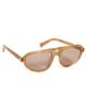Luv Lou Luv Lou The Dakota Sunglasses Vintage Tort One - 1