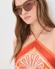 Luv Lou Luv Lou The Dakota Sunglasses Vintage Tort One - 3