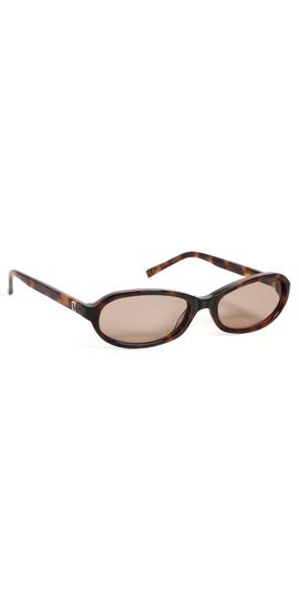 Luv Lou Luv Lou The Elcie Sunglasses Tortoise One