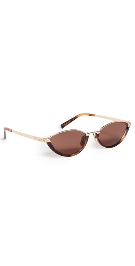 Luv Lou Luv Lou The Lia Sunglasses Havana One