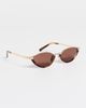 Luv Lou Luv Lou The Lia Sunglasses Havana One - 4