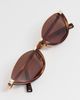 Luv Lou Luv Lou The Lia Sunglasses Havana One - 5