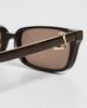 Luv Lou Luv Lou The Phoebe Sunglasses Dark Chocolate One - 5