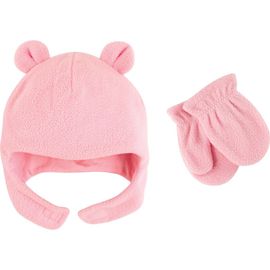 Luvable Friends Luvable Friends Beary Cozy Hat and Mitten Set