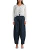 Luvee Luvee Lace Trim Long Sleeve Blouse - 2