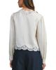 Luvee Luvee Lace Trim Long Sleeve Blouse - 3