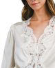 Luvee Luvee Lace Trim Long Sleeve Blouse - 4