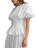 Luvee Luvee Pinktuck Detail Poplin Top - 5