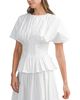 Luvee Luvee Pinktuck Detail Poplin Top - 6