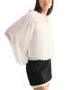 Luvee Luvee Smocked Sheer Blouse - 4