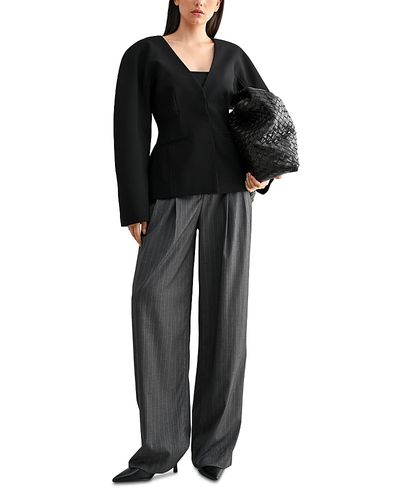 Luvee Mable Balloon Sleeve Blazer