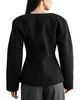 Luvee Mable Balloon Sleeve Blazer - 3