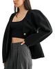 Luvee Mable Balloon Sleeve Blazer - 4