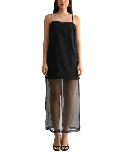 Luvee Mable Organza Midi Dress