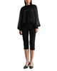 Luvee Mable Smocked Sheer Blouse - 3