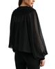 Luvee Mable Smocked Sheer Blouse - 6