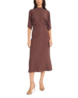 Luxely Luxely Crepe Midi Dress