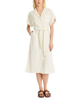 Luxely Luxely Dolman Sleeve Midi Shirtdress