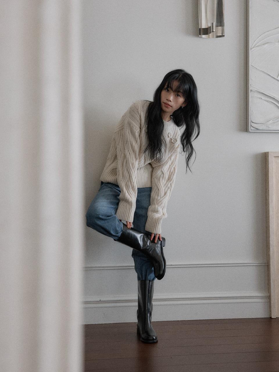 LVDWY Premium Leather Comfort Midi Boots (2cm)