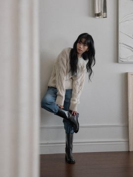 LVDWY Premium Leather Comfort Midi Boots (2cm)