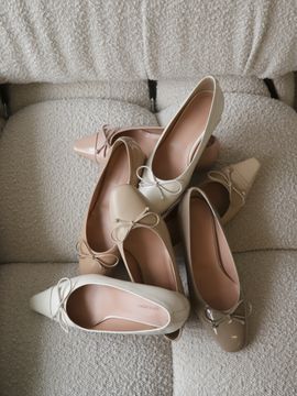 LVDWY Signature Ribbon Flat Shoes (6Colors)