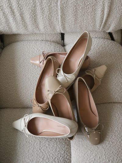 LVDWY Signature Ribbon Flat Shoes (6Colors)