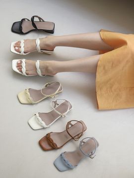 LVDWY Slim Weaving Sandal (3cm)_4 Colors