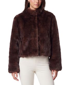 Lyla Grant Lyla Grant Faux Fur Sable Jacket