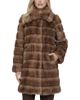 Lyla Grant Lyla Grant Faux Fur Sable Short Coat - 1