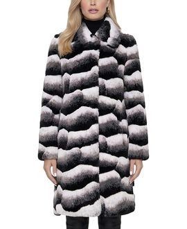 Lyla Grant Lyla Grant Fur-Fee Chinchilla Short Coat