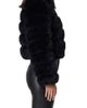 Lyla Grant Lyla Grant Fur-Free Fox (Faux Fur) Horizontal Zip Short Jacket - 2