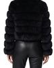 Lyla Grant Lyla Grant Fur-Free Fox (Faux Fur) Horizontal Zip Short Jacket - 3