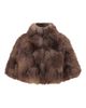 Lyla Grant Lyla Grant Fur-Free Fox (Faux Fur) Short Bolero, Short Sleeves - 5