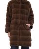 Lyla Grant Lyla Grant Fur-Free Mink (Faux Fur) Reversible Short Coat - 1