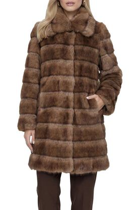 Lyla Grant Lyla Grant Fur-Free Sable (Faux Fur) Short Coat