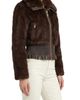 Lyla Grant Lyla Grant Fur-Free Sable (Faux Fur) Zip Jacket, Wing Collar - 2