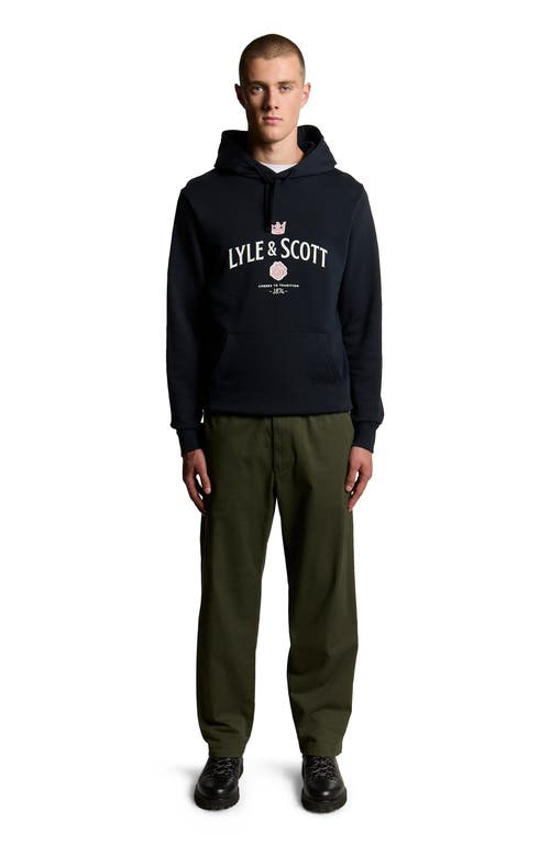 Lyle & Scott Lyle & Scott Cheers To Tradition Graphic Hoodie