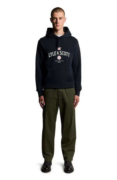 Lyle & Scott Lyle & Scott Cheers To Tradition Graphic Hoodie