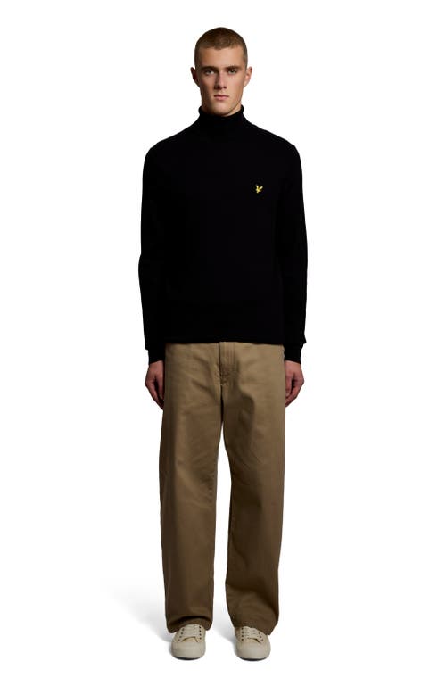 Lyle & Scott Lyle & Scott Cotton Merino Turtleneck Sweater