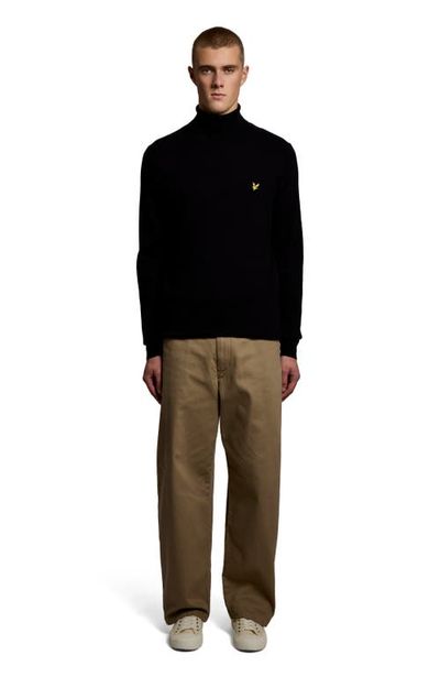 Lyle & Scott Lyle & Scott Cotton Merino Turtleneck Sweater