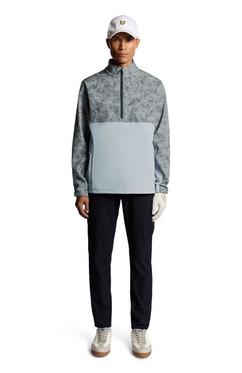 Lyle & Scott Lyle & Scott Golf Printed Half Zip Windjammer Jacket