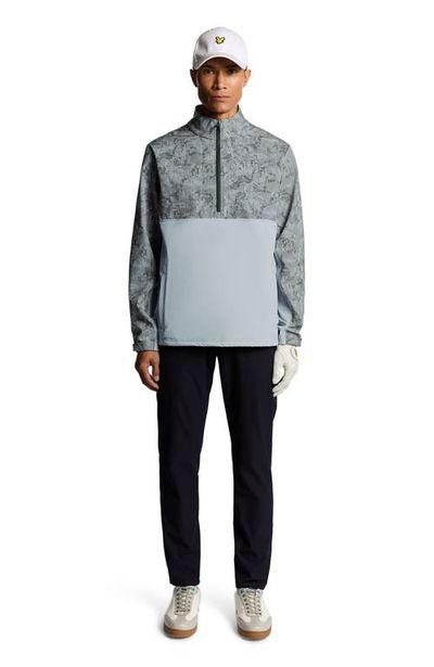 Lyle & Scott Lyle & Scott Golf Printed Half Zip Windjammer Jacket