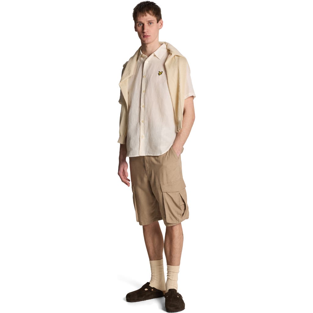 Lyle & Scott Lyle & Scott Hemp Short Sleeve Shirt