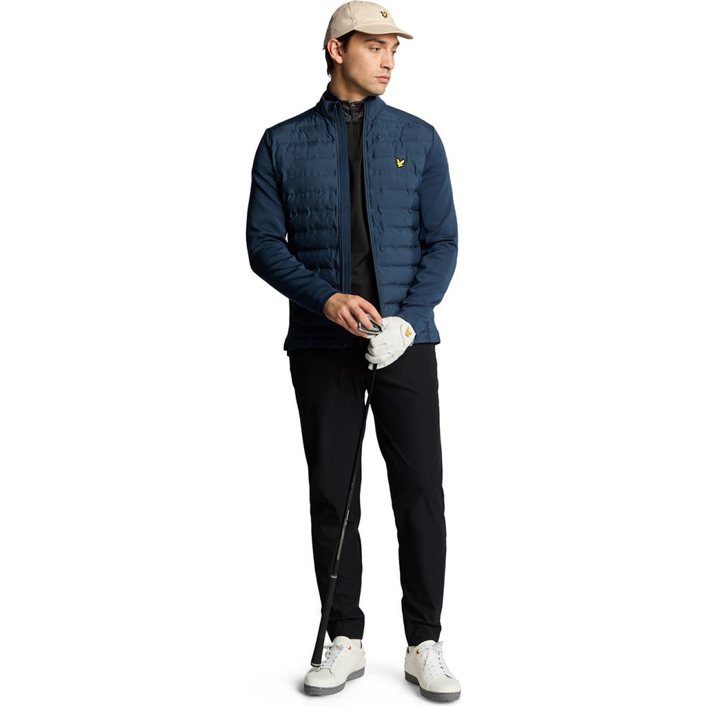 Lyle & Scott Lyle & Scott Hybrid Quilted Full Zip Golf Jacket