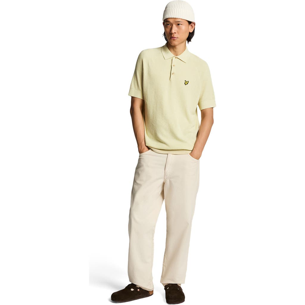 Lyle & Scott Lyle & Scott Linen Blend Knitted Polo