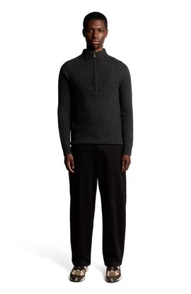 Lyle & Scott Lyle & Scott Ribbed Half Zip Sweater