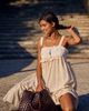 LyreBird Babydoll Midi Dress - 3