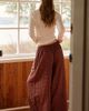 LyreBird Bellamy Barrel-Leg Flannel Pants - 3