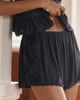 LyreBird Briar Lace Trim Shorts in ModaLuxe - 2