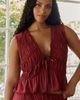 LyreBird Briar Smocked Cami in ModaLuxe - 4